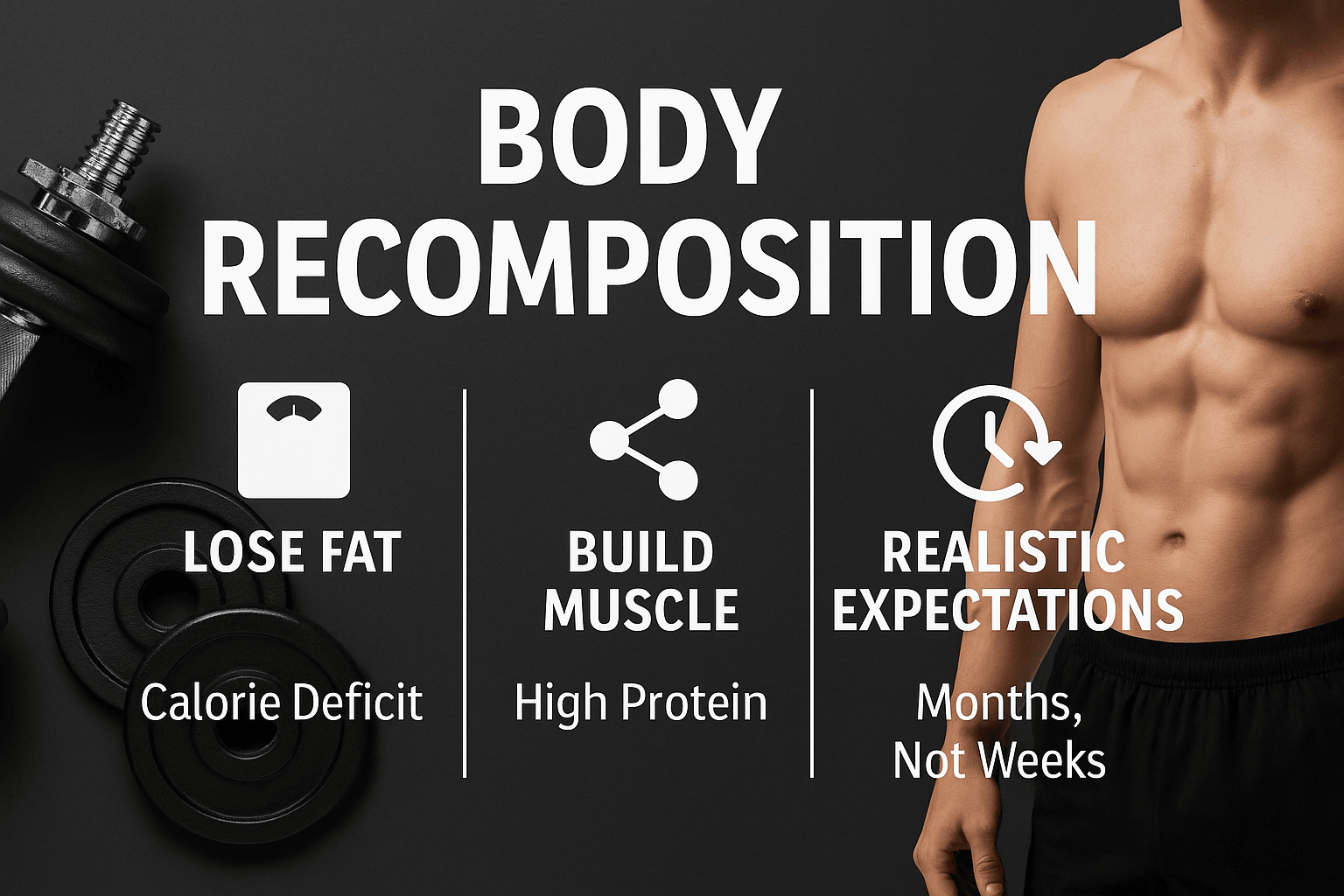 Lose Fat & Build Muscle: Body Recomposition 101